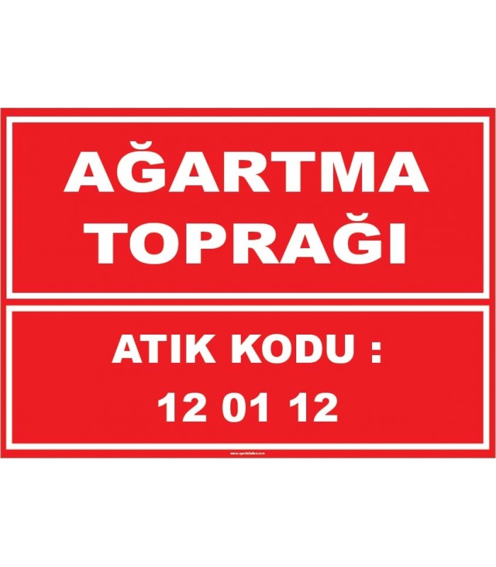 ZY1003 - 120112 atık kodlu ağartma toprağı