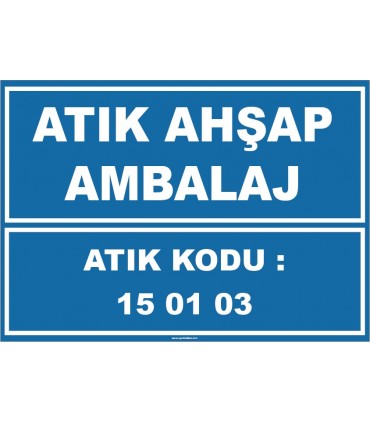 ZY1006 - 150103 kodlu Atık Ahşap Ambalaj