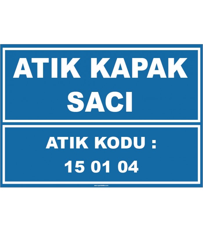 ZY1008 - 150104 kodlu atık kapak sacı