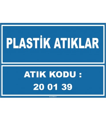 ZY1010 - 200139 kodlu plastik atıklar