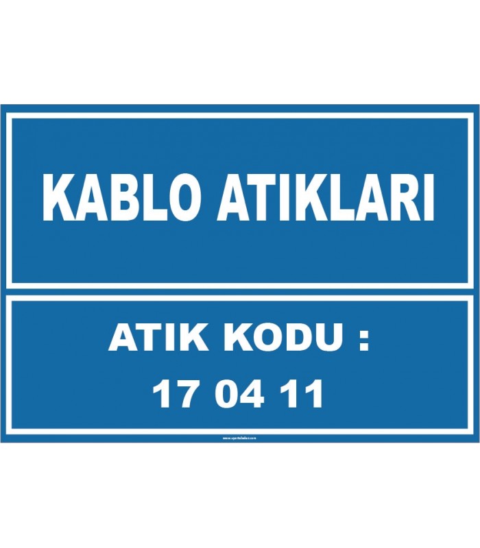 ZY1012 - 170411 kodlu Kablo Atıkları