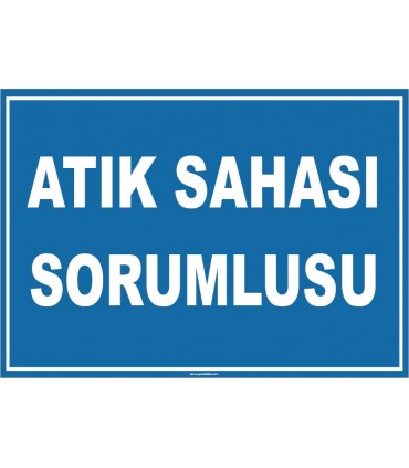ZY1015 - Atık Sahası Sorumlusu