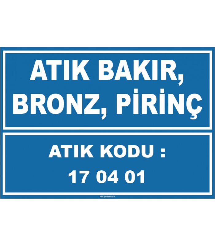 ZY1022- 170401 kodlu atık bakır, bronz, pirinç