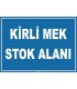 ZY1032 - Kirli MEK Stok Alanı