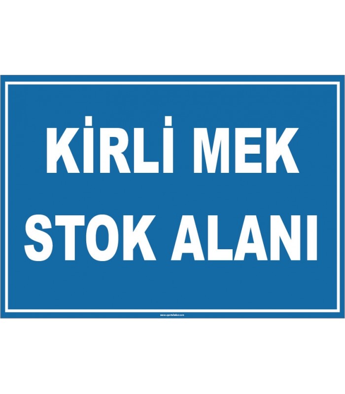 ZY1032 - Kirli MEK Stok Alanı