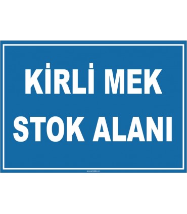 ZY1032 - Kirli MEK Stok Alanı