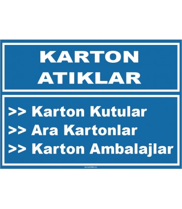 ZY1038 - Karton atıklar