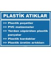 ZY1043 - Plastik atıklar, plastik poşetler,PVC malzemeler, süpürülen parçalar, bardaklar, üretim artıkları
