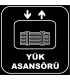 ZY1154 - Yük Asansörü, siyah - beyaz, kare