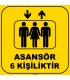 ZY1179 - Asansör 6 Kişiliktir