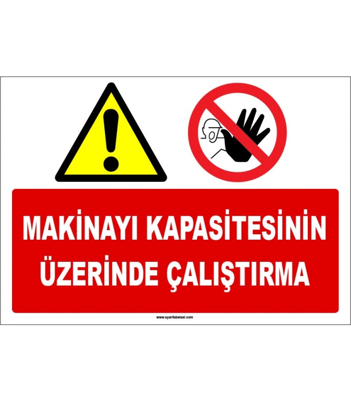 ZY1204 - Makinayı Kapasitesinin Üzerinde Çalıştırma