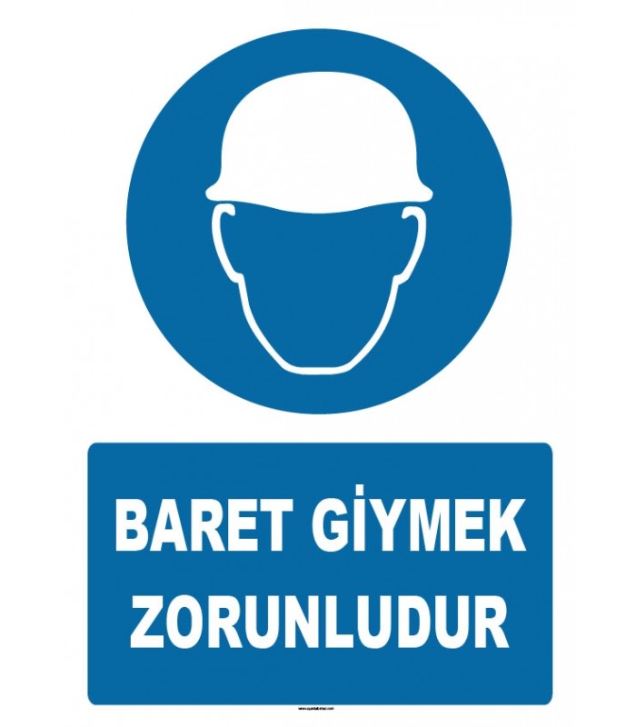 ZY1212 - Baret Giymek Zorunludur