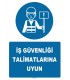 ZY1227 - İş güvenliği talimatlarına uyun