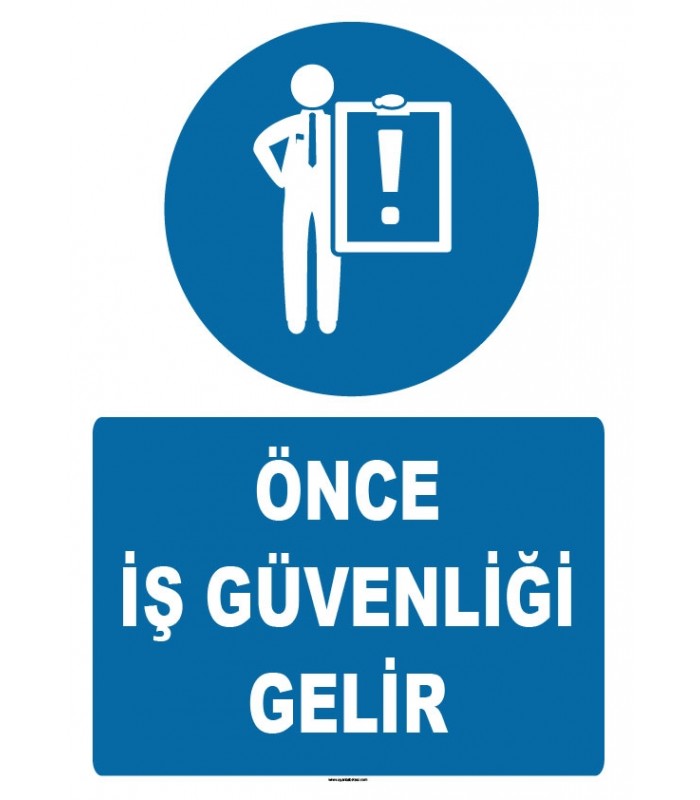 ZY1232 - Önce iş güvenliği gelir