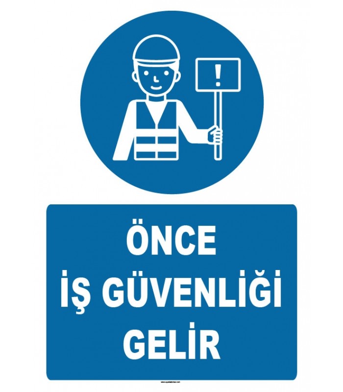 ZY1233 - Önce iş güvenliği gelir