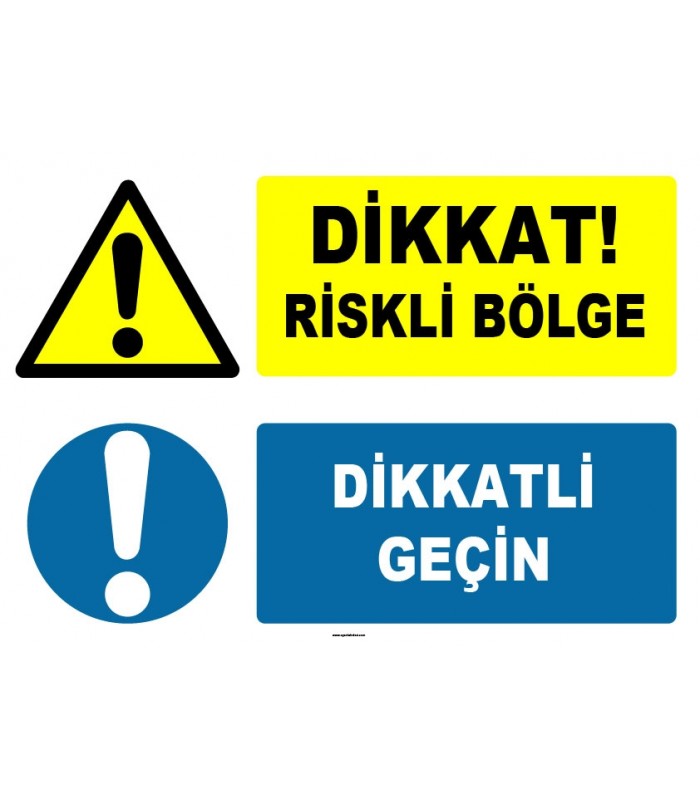 ZY1238 - Dikkat Riskli Bölge, Dikkatli Geçin
