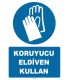 ZY1242 - Koruyucu Eldiven Kullan