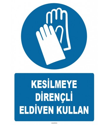 ZY1248 - Kesilmeye Dirençli Eldiven Kullan