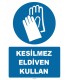 ZY1249 - Kesilmez Eldiven Kullan