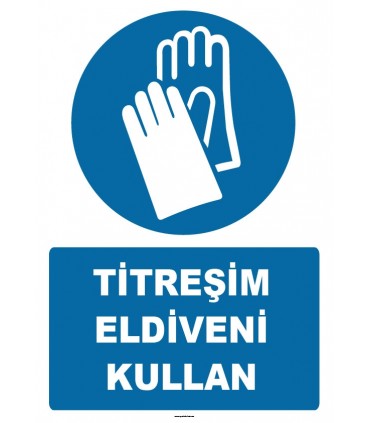 ZY1261 - Titreşim Eldiveni Kullan