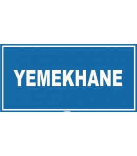 ZY1291 - Yemekhane levhası