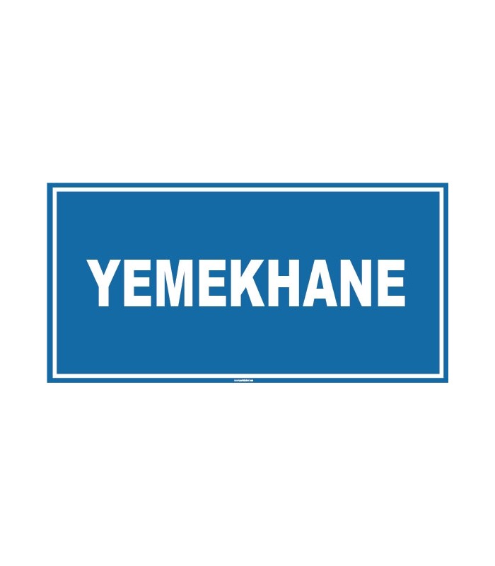 ZY1291 - Yemekhane levhası