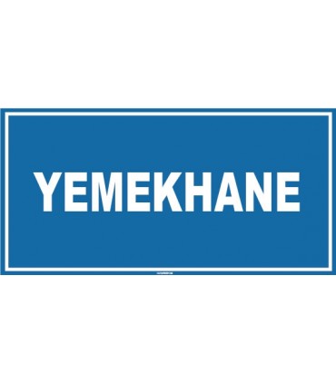ZY1291 - Yemekhane levhası