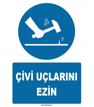 ZY1276 - Çivi uçlarını ezin