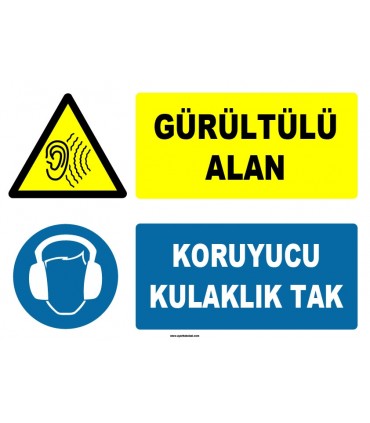 ZY1322 - Gürültülü Alan, Koruyucu Kulaklık Tak