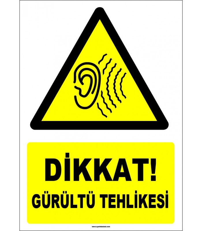 ZY1329 - Dikkat Gürültü Tehlikesi