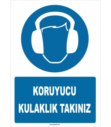 ZY1333 - Koruyucu kulaklık takınız