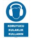 ZY1336 - Koruyucu kulaklık kullanın