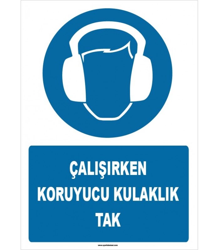 ZY1352 - Çalışırken koruyucu kulaklık tak