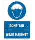 ZY1369 - Türkçe İngilizce, Bone Tak, Wear Hairnet
