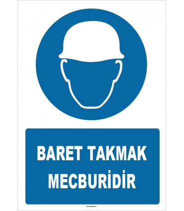 ZY1436 - Baret takmak mecburidir