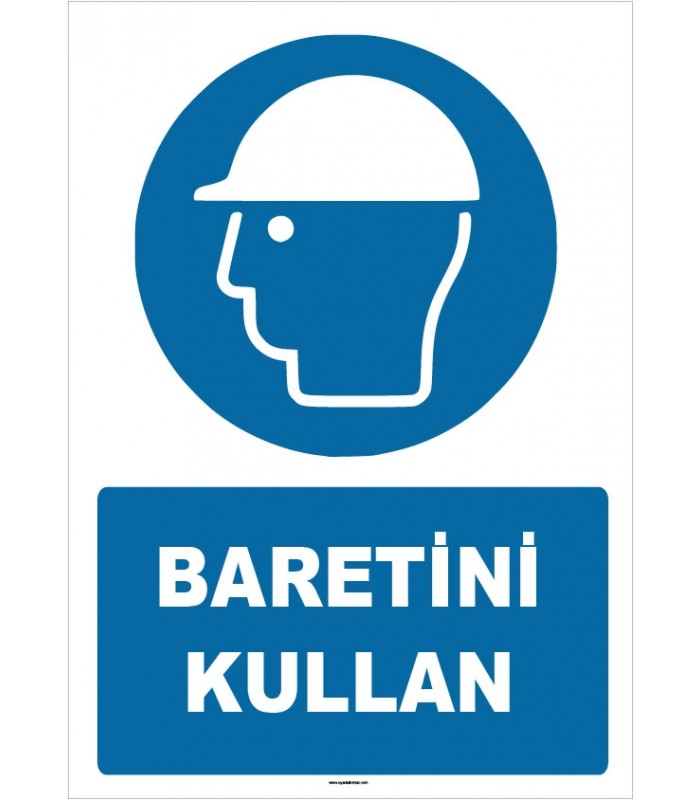 ZY1441 - ISO 7010 Baretini kullan