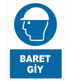 ZY1450 - ISO 7010 Baret Giy