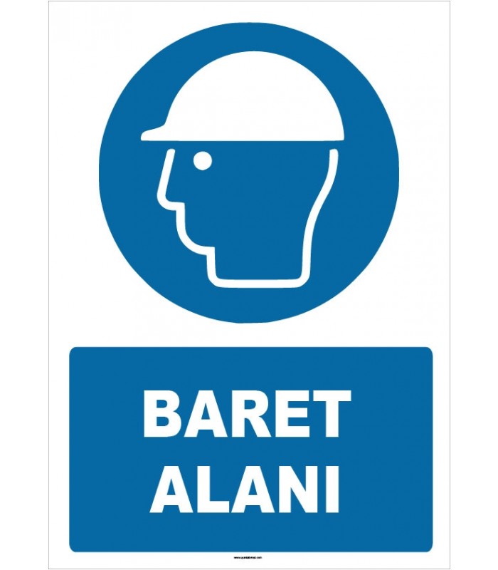 ZY1451 - ISO 7010 Baret alanı
