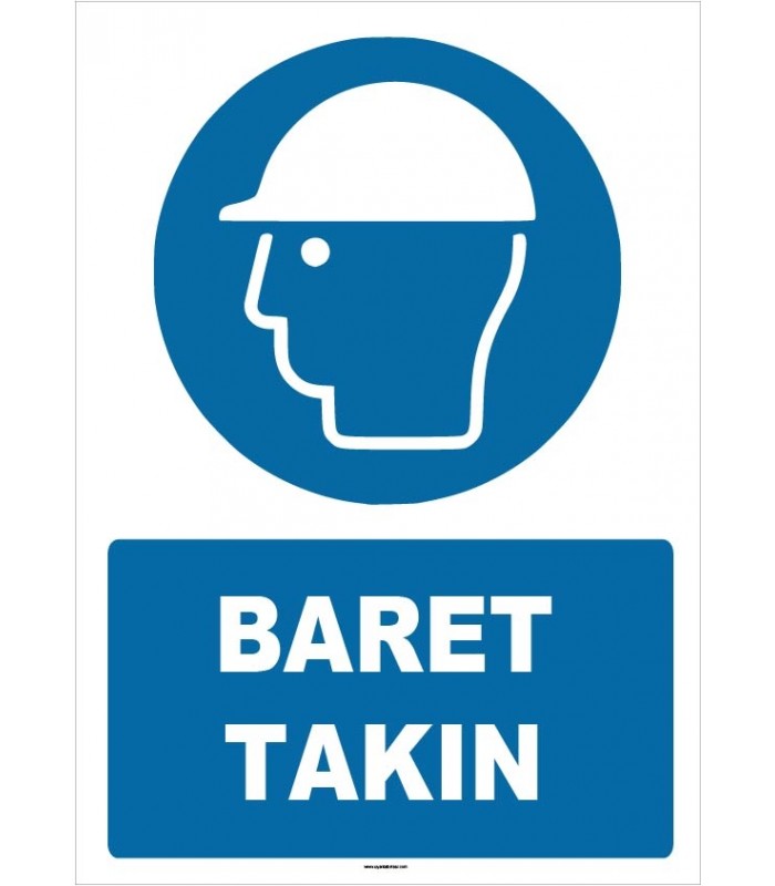 ZY1460 - ISO 7010 Baret Takın
