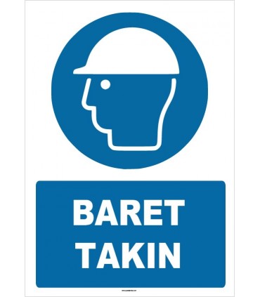 ZY1460 - ISO 7010 Baret Takın