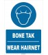 ZY1361 - Türkçe İngilizce, Bone Tak, Wear Hairnet