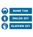 ZY1500 - Bone Tak, Önlük Giy, Eldiven Giy