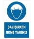 ZY1509 - Çalışırken Bone Takınız