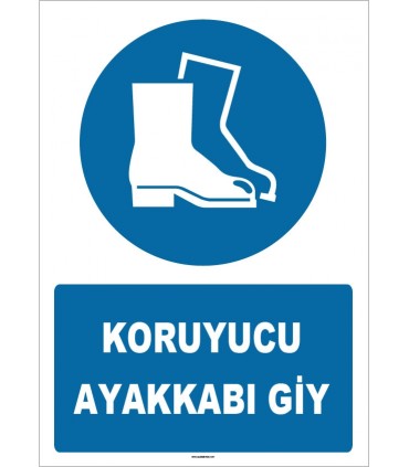ZY1516 - Koruyucu Ayakkabı Giy