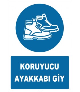 ZY1517 - Koruyucu Ayakkabı Giy