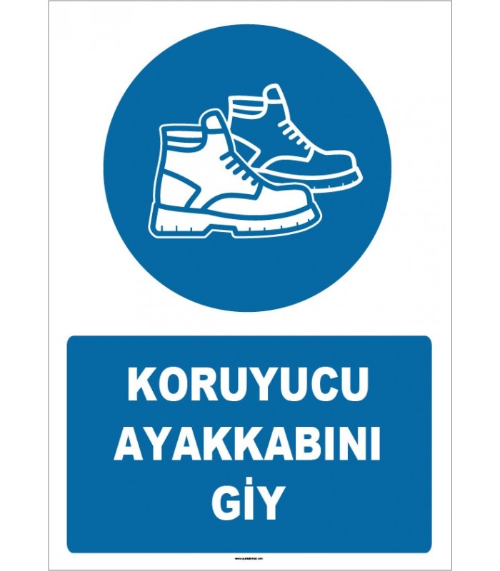 ZY1521 - Koruyucu ayakkabını giy