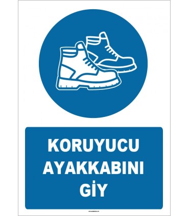 ZY1521 - Koruyucu ayakkabını giy