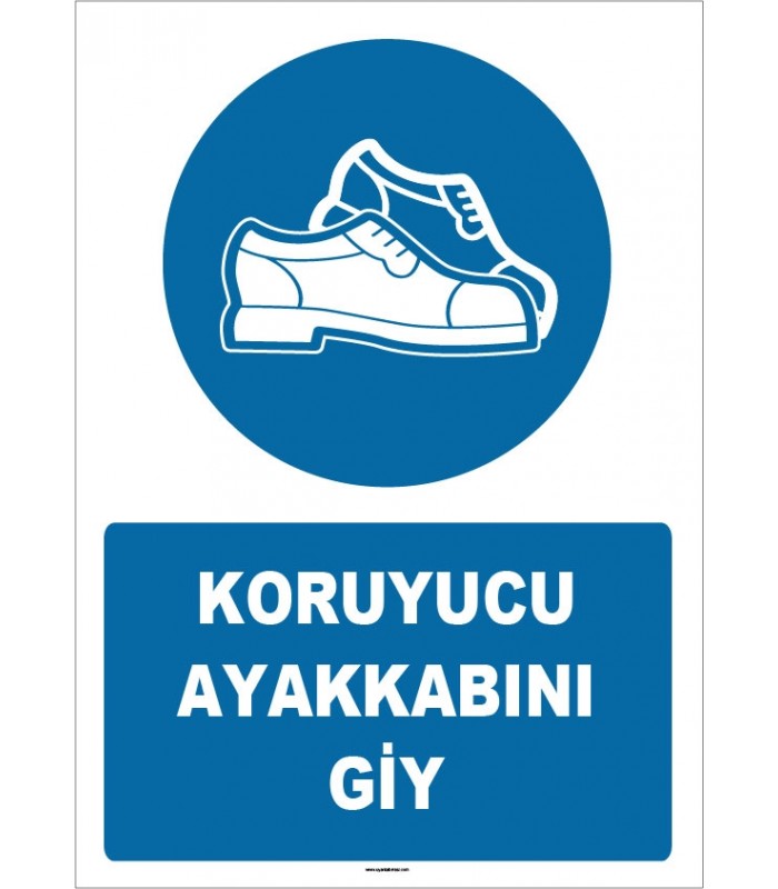 ZY1523 - Koruyucu ayakkabını giy