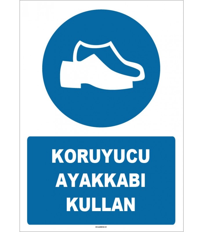 ZY1524 - Koruyucu ayakkabı kullan