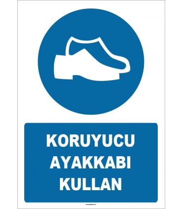 ZY1524 - Koruyucu ayakkabı kullan